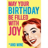 Felicitare - May Your Birthday Be Filled With Joy