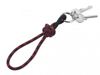 Breloc - Sail rope knot Black And Red