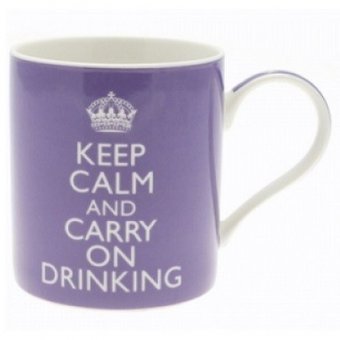 Cana cu mesaj - Keep Calm and Carry On Drink