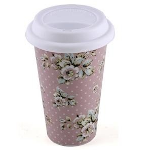 Cana de voiaj - Cottage Flower Travel Mug
