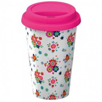 Cana de voiaj - Ditsy Floral Travel Mug