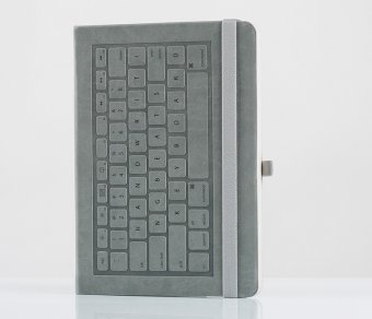 Carnet A5 - Keyboard Notebook A5 Grey