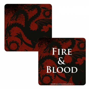 Coaster Lenticular - Game Of Thrones Targaryen