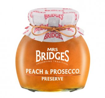Gem - Mrs. Bridges Peach & Prosecco Preserve 340g