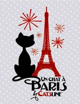 Magnet - Cat Rouge Tour Eiffel