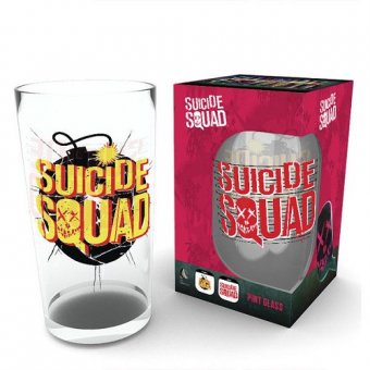 Pahar - Suicide Squad Logo Glass Large