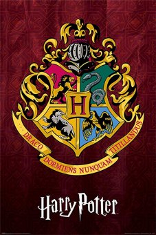 Poster - Harry Potter Hogwarts Crest