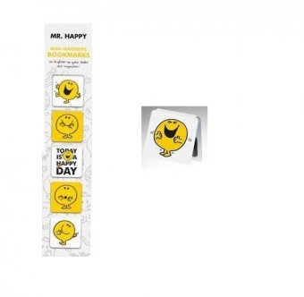 Semn carte magnetic - Mr. Happy Mini Bookmarks
