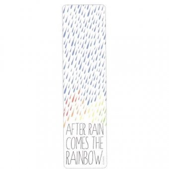Semn de carte - Bookmark - After Rain Comes The Rainbow