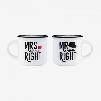Set 2 cesti espresso - Coffee Mug - Mr And Mrs