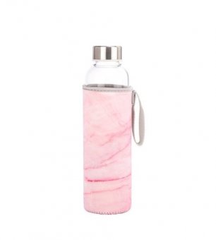 Sticla pentru apa - Pink Marble