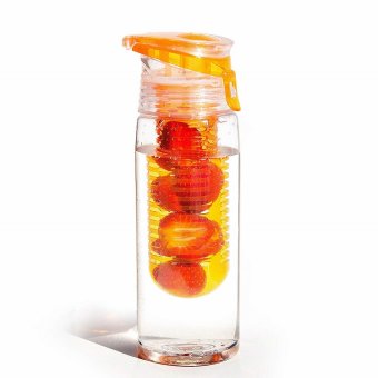 Sticla cu infuzor - Tritan Orange 600 ml