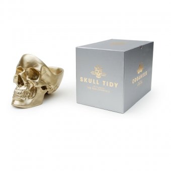 Suport bijuterii - Skull Tidy Gold