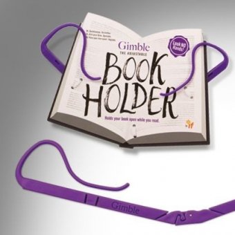 Suport carti pentru citit mov - The Gimble Positively Purple