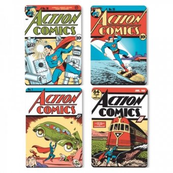 Coaster- Superman Comic Covers Coaster