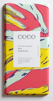 Tableta de ciocolata cu lapte, caramel si sare