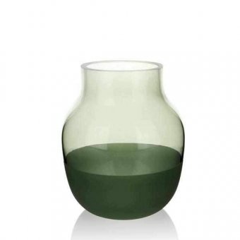 Vaza mica - Aida Vase Green Clear Colors 