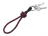 Breloc - Sail rope knot Black And Red