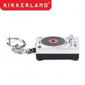 Breloc DJ - Turntable Led Keychain 