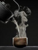 Cana acacia - Tea Cup Wood Collage