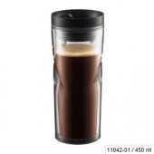Cana de voiaj - Bodum Travel Mug Black 450ml