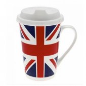Cana de voiaj - Union Jack Handled Travel Mug