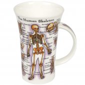 Cana portelan - Dunoon Human Skeleton Glencoe Shape 500ml
