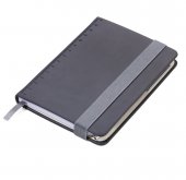 Carnet A6 cu pix - Notepad Troika Black
