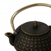 Ceainic din fonta  - Tresse Black 1200 ml