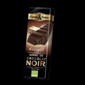 Ciocolata neagra 70% cacao cu nuga de Montelimar Saveur Et Nature 45g