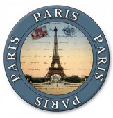 Farfurie decorativa - Paris Tour Eiffel
