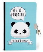Jurnal cu lacat  - Panda...You Are Pandastic