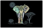 Placemat - Jewels Elephant