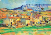 Placemat - Paul Cezanne Sainte Victoire 1886 