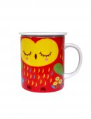 Cana cu infuzor - Lovely Owl Red