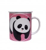 Cana cu infuzor - Panda Pink