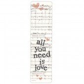 Semn de carte - Bookmark - All You Need Is Love