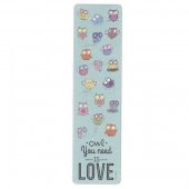 Semn de carte - Bookmark - Owl You Need Is Love