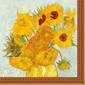 Servetele de masa - Vase With Twelve Sunflowers