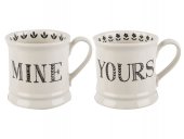 Set 2 cani - Mine And Yours Tankards