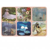 Set 6 coastere -  Claude Monet No2