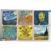 Set 6 coastere - Vincent Van Gogh No.2
