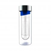 Sticla cu infuzor – Flavour It Blue / Silver 480 ml