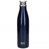 Sticla cu perete dublu pentru voiaj - Built Perfect Seal Bottle Midnight Blu