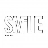Suport magnetic de fotografii - Smile 5x black