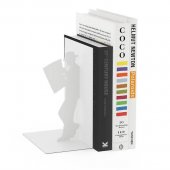 Suport raft carti - The Reader Bookend White