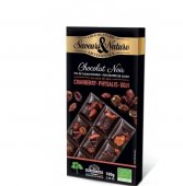 Tableta de ciocolata neagra cu Zahar de Cocos - Tab Incrustee Noir Sucre Coco