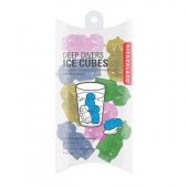Tava pentru cuburi gheata scafandru (set 8 bucati) - Reusable Ice Cubes Diver