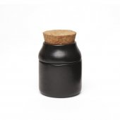 Ustensila mica pentru macinat - Ceramic Grinder And Jar Small Black